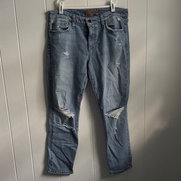 Joe's Jeans Collectors Edition The Ex Lovers Straight Crop Jeans Sz 27 - Picture 1 of 5